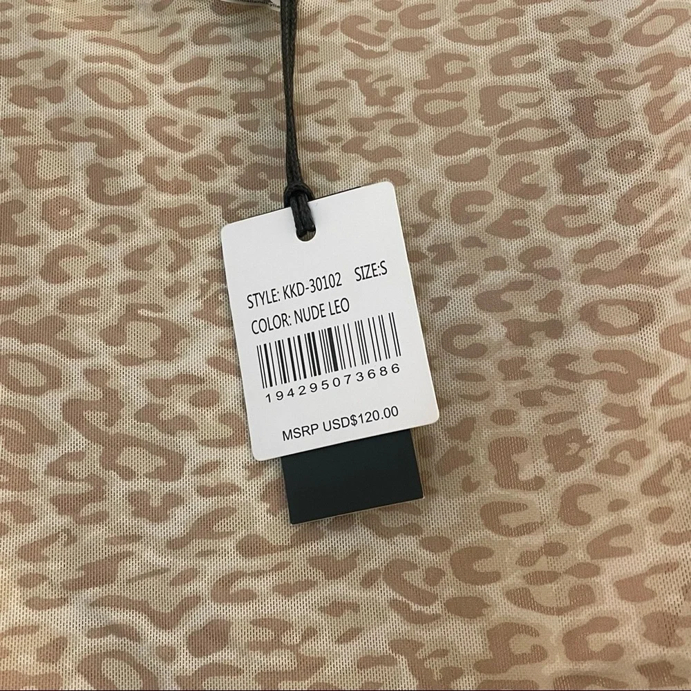 NWT Kendall + Kylie Swim Coverup -Small - Picture 4 of 9